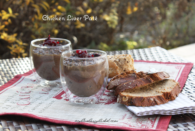 photo of chicken liver paté