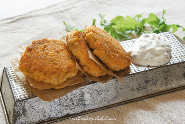 Salmon and Sweet Potato Patties