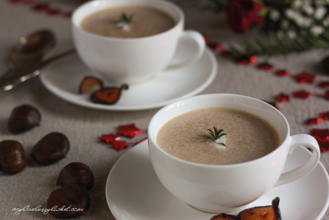 photo chestnut-pear soup