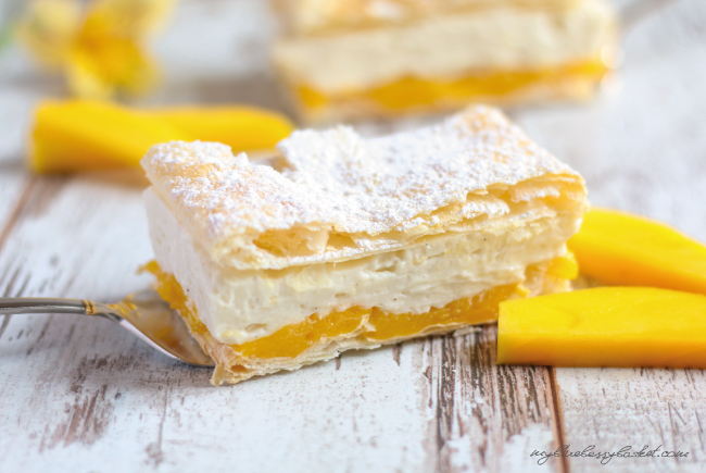 photo mango mille-feuille