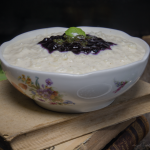 photo of rice pudding