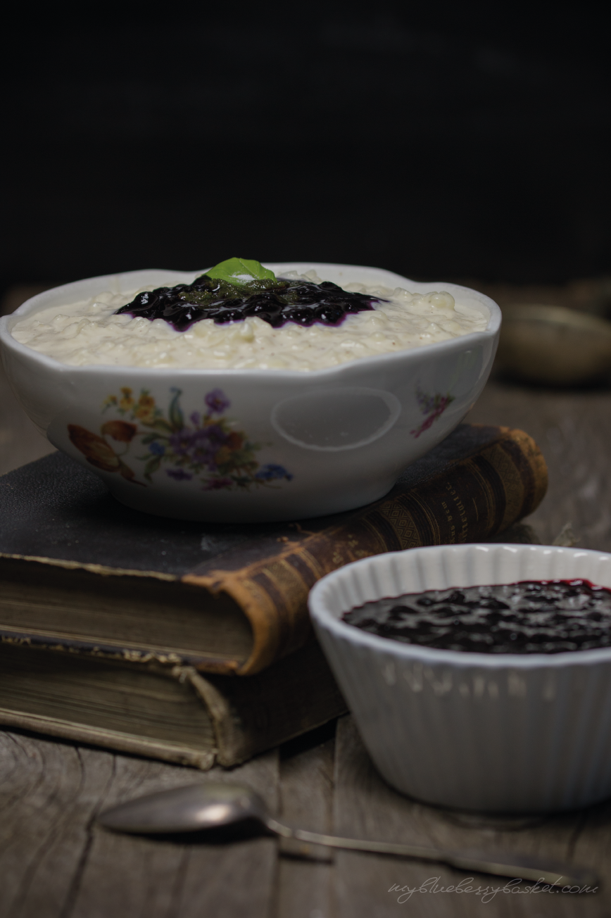 photo of rice pudding