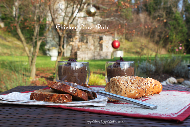 Hühnerleber-Pastete - My Blueberry Basket