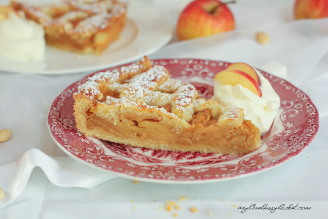 photo apple-almond tarte