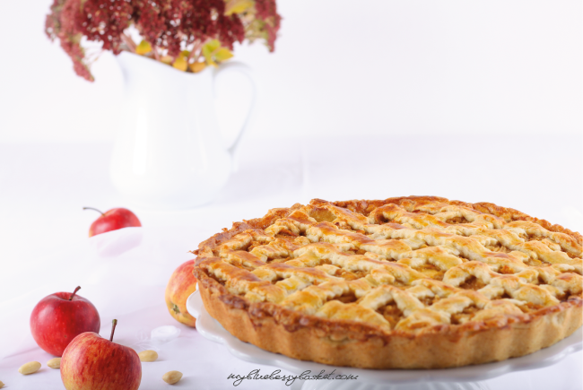 photo apple-almond tarte