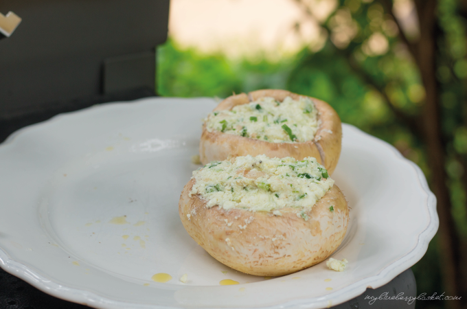 Foto Gegrilltes Gemüse mit Feta